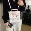 Bolsa Infantil Transfronteriza 2026 Nueva Caricatura Floral Lazo Doble Hombro Suave Linda Estilo Niña Academia Mochila