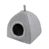 Iurta para Cachorro Casa para Gato Casa para Cachorro Fechada Removível e Lavável Suprimentos para Animais de Estimação Casa Pequena para Animais de Estimação Espessa e Quente de Inverno
