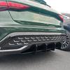 Adequado para Audi A3 8Y Sline versão hatchback tardia 2024 lábio traseiro lábio traseiro modificação do spoiler da lâmina traseira