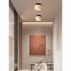 Celebridade da Internet Japonesa Pedra Amarela Caverna Casa Luz de Teto Estilo Retrô Creme Luz de Corredor Luz de Entrada de Varanda Luz de Corredor