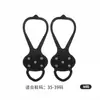 Crampons de silicone transfronteiriços russos para esportes ao ar livre, simples para escalada na neve de inverno e montanhismo, capas antiderrapantes para sapatos