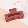 Pinza Rectangular para el Cabello Amazon Clip de Tiburón Mate Transfronterizo Pinza Simple para el Cabello Pinza para Volumen de Cabello Grande Accesorio para el Cabello de Mujer