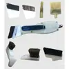 Dispensador Neumático de Pegamento Cabezal de Pincel Fila de Cepillos Máquina Dispensadora de Pegamento Pincel de Pegamento Pistola de Reparación con Pincel Cepillo de Cerdas Cepillo de Herradura Tubo de Aguja Manguera de Aire Mango