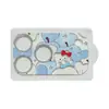 Protector de lente lindo estilo coreano adecuado para Apple 18P/18PM/17P/17PM, funda protectora de lente de moda de dibujos animados