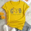 Camiseta Redonda de Verano para Mujer Moda Manga Corta Estampado de Leopardo Moda Ropa Holgada Camiseta de Fiesta para Dama