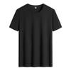 Camiseta de Verano de Secado Rápido con Cuello Redondo para Hombres y Mujeres, Transpirable de Seda de Hielo Talla Grande Top Casual, Venta Directa de Fábrica y Se Puede Enviar en Nombre de Otros