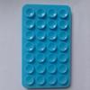 Quente transfronteiriço 80 ventosa dupla face ventosa de silicone de 24 lados adesivo traseiro de suporte quadrado antiderrapante para celular