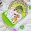 Produtos Infantis Impermeável e Anti-Sujeira Guardanapo de Saliva Suplemento Alimentar de Bebê Bavete Eva Bavete para Comer Bebê Desenho Animado Bolso de Arroz