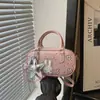 Bolso de Mano de Moda Lindo para el Trabajo Bolso de Mujer 2026 Otoño Nuevo Popular Bolso Cruzado de Hombro Portátil Personalidad Dibujos Animados Bolso Pequeño