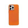 Capa de couro fosco com furo grande resistente a quedas para Apple 15Promax Nova capa protetora de couro para iPhone14