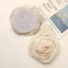 Textura elegante malla suave rosa rizado DIY accesorios para el cabello hechos a mano corsage ropa zapatos y calcetines accesorios para bolsos