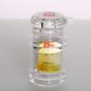Botella de condimento de acrílico, azucarero, vinagrera, restaurante, salsa de soja, vinagrera, chile, condimento, aceitera