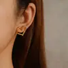 Pendientes de corazón con diamantes transfronterizos para mujer, lujo ligero, alta gama, amor, chapados en oro de 18 quilates, pendientes Joker de moda, venta al por mayor