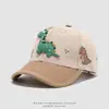 Gorro para bebé niño para primavera y otoño, dinosaurio lindo, súper adorable, gorra de béisbol con visera para niñas de otoño e invierno, gorra de pico personalizada para niños