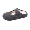 Zapatos Mary Jane Retro de Felpa Versátiles de Una Línea de Gamuza de Suela Plana con Altura Interior en la Puntera Zapatos Medios Perezosos