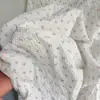 Tecido Bolha Enrugado com Sal, Tecido para Camisa e Saia Plissada, Médio-Fino, Tecido DIY Médio