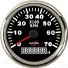 Ech85Mm Yates, Lanchas Rápidas, Barcos, Barcos de Pesca, Coches Modificados, Tacómetro Indicador de Coche, 7000 RPM, Relación de Velocidad Ajustable