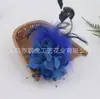 2025 Flor de Seda Xiyin Flor Artificial Fivela de Cabeça para Roupa Cor de Exportação Europeia e Americana Versátil Broche Completo Douyin 1095