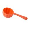 Cuchara para comida de mascotas cuchara redonda de fondo elegante para comida de gato perro cuatro colores opcionales cuchara de comida suministros para mascotas al por mayor