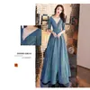 Elegante Vestido de Noche para Banquete 2026 Nuevo Modelo Vestido de Fiesta para Anfitriona Estilo Hada Sencillo y Elegante