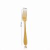 Conjunto de Quatro Peças de Aço Inoxidável 410 Faca, Garfo e Colher Padrão Pele de Cobra Martelado Comida Ocidental Dourado Faca de Bife Colher de Sobremesa Conjunto Hotel