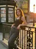 Comercio Exterior Transfronterizo Venta al por Mayor en Stock Ropa Europea y Americana para Mujer Primavera 2026 Nuevo Jeans de Cintura Media Sueltos Rasgados