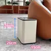 Basurero Doméstico 2025 Nuevo para Inodoro Baño con Tapa Dormitorio Sala de Estar Accesible Lujo Gama Alta Alto Valor Acero Inoxidable