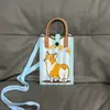 Bolso de Teléfono Móvil a Cuadros para Mujer Bolso Cruzado de Hombro Pequeño Lindo Ligero Bolso Tejido Bolso de Punto