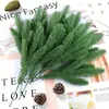 Xuanzhigu Amazon está dedicado a la planta de simulación de tres puntas, tridimensional, de doble cara, aguja de pino, aguja de pino, decoración de árbol de Navidad