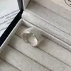 Anillo Irregular Cepillado de Nuevo Diseño de Nicho para Mujer, Estilo Coreano, Simple y de Alta Gama, Anillo Abierto Versátil