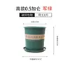 Changsheng venta directa maceta de plástico al por mayor suculenta rosa verde pequeña maceta de galón grande tercera generación segunda generación resina maceta simple