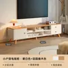 Mueble de TV para Sala de Estar, Nuevo Modelo 2026 para Apartamentos Pequeños, Gabinete de Almacenamiento Integrado para Hogares de Alquiler