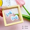 Lazo de Encaje Brillante Resina DIY Joyería Funda para Teléfono Móvil Agujero de Refrigerador Parche para Zapatos Pasador Material para Accesorios del Cabello