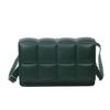 Bolsos Pequeños de Otoño e Invierno Bolsos de Mujer Nuevo 2024 Moda Estilo Bordado Bolso Cuadrado Pequeño Cruzado Moderno Sencillo Textura Bolso de Hombro