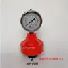 Manómetro de Diafragma de UPVC Plástico de Ingeniería Resistente a Ácidos y Álcalis Anticorrosión Resistente a Golpes Manómetro de Presión de Agua Fabricante