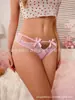 Calcinhas de Renda para Meninas, Estilo Ultra Fino da Amazon, Estilo Sexy Puro Desejo, Sensação de Pele, Respirável, Laço Fofo, Shorts Triângulo