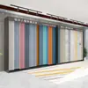 Expositor de Tarjetas Colgantes para Tela de Cortina Expositor de Tarjetas de Color para Tejidos del Hogar Producto Terminado Muestra Grande Estante Multifuncional Exposición