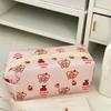 Estuche de Lápices de Oso de Dibujos Animados Estilo Japonés Estuche de Lápices para Niñas Corazón de Niña Bolsa de Papelería Estuche de Lápices de Lona de Gran Capacidad