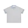 Vvsmars Verão Novo Estilo Japonês Versátil Camisa Polo com Gola Camisa Masculina Manga Curta Solta Tendência Marca Gola Reversível Camiseta 1218