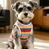 Nuevo Chaleco Estampado de Dibujos Animados Iins Fresco y Transpirable para Perros Pequeños, Adecuado para Todas las Estaciones