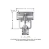 Válvula de Agulha Pneumática Parker Autoclave - Fechamento por Gás - Série 30Sc/43Sc 30Sc16-Hc2S