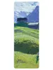 Toalla de Yoga de Goma Gamuzada de Alto Valor para Pintura al Óleo de 1.5 mm, Esterilla Portátil de Viaje Profesional Antideslizante Absorbente de Sudor