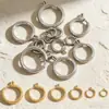 Broche de Acero Inoxidable para Tirachinas Accesorios de Joyería Collar Pulsera Joyería Hecha a Mano DIY Broche de Resorte Pequeños Accesorios de Joyería Venta al por Mayor