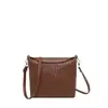 Bolso de mano con textura de tendencia transfronteriza, bolso pequeño cuadrado, bolso de mujer, nuevo de otoño 2026, color liso, tejido, bolso de un solo hombro, bolso cruzado para ir al trabajo
