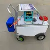 Aspersora Eléctrica de Empuje Manual, Carrito de Cuatro Ruedas con Bomba de Pistón, Aspersora de Niebla 220V, Alta Presión