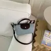 Bolsa de Ombro Color Block Estilosa Nova de Verão 2026 Transfronteiriça para Mulheres, Bolsa Transversal de Ombro Único Nicho, Bolsa Simples para Celular