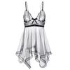 Roupa íntima sexy renda malha tentação camisola terno plus size Europa e Estados Unidos comércio exterior suspensórios pijamas sexy 1192