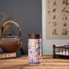 Nueva Taza Energética de Cerámica Esmaltada Jingdezhen con Revestimiento, Estilo de Corte, Gran Capacidad, Calentador de Manos, Taza de Mano con Doble Pared de Aislamiento Térmico