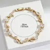 Pulseira Estilo Dopamina, Pulseira Doce e Versátil para Mulheres, Cobre Ecológico com Zircônia Embutida, Design de Folha Colorida, Joia de Luxo Leve