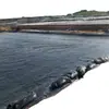 Plástico negro piscina de sal sal de bajo sodio película de sustrato fondo de piscina de sal película adhesiva termofusible invernadero fábrica venta al por mayor